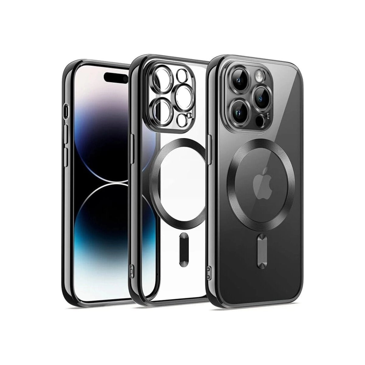 Apple İphone 13 Pro Max Kılıf Kross Magneticsafe Kapak - Siyah