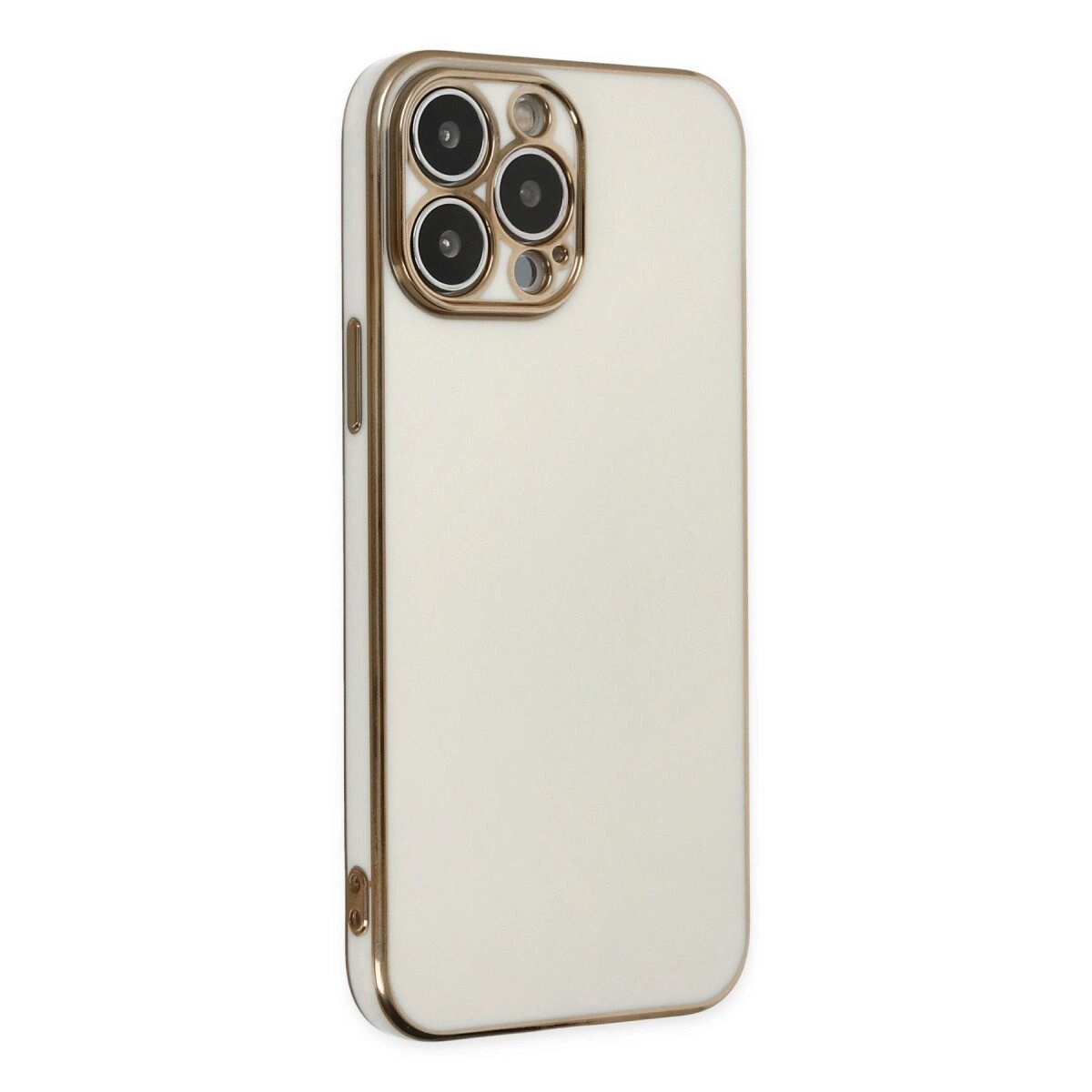 Apple İphone 14 Pro Kılıf Volet Silikon - Beyaz