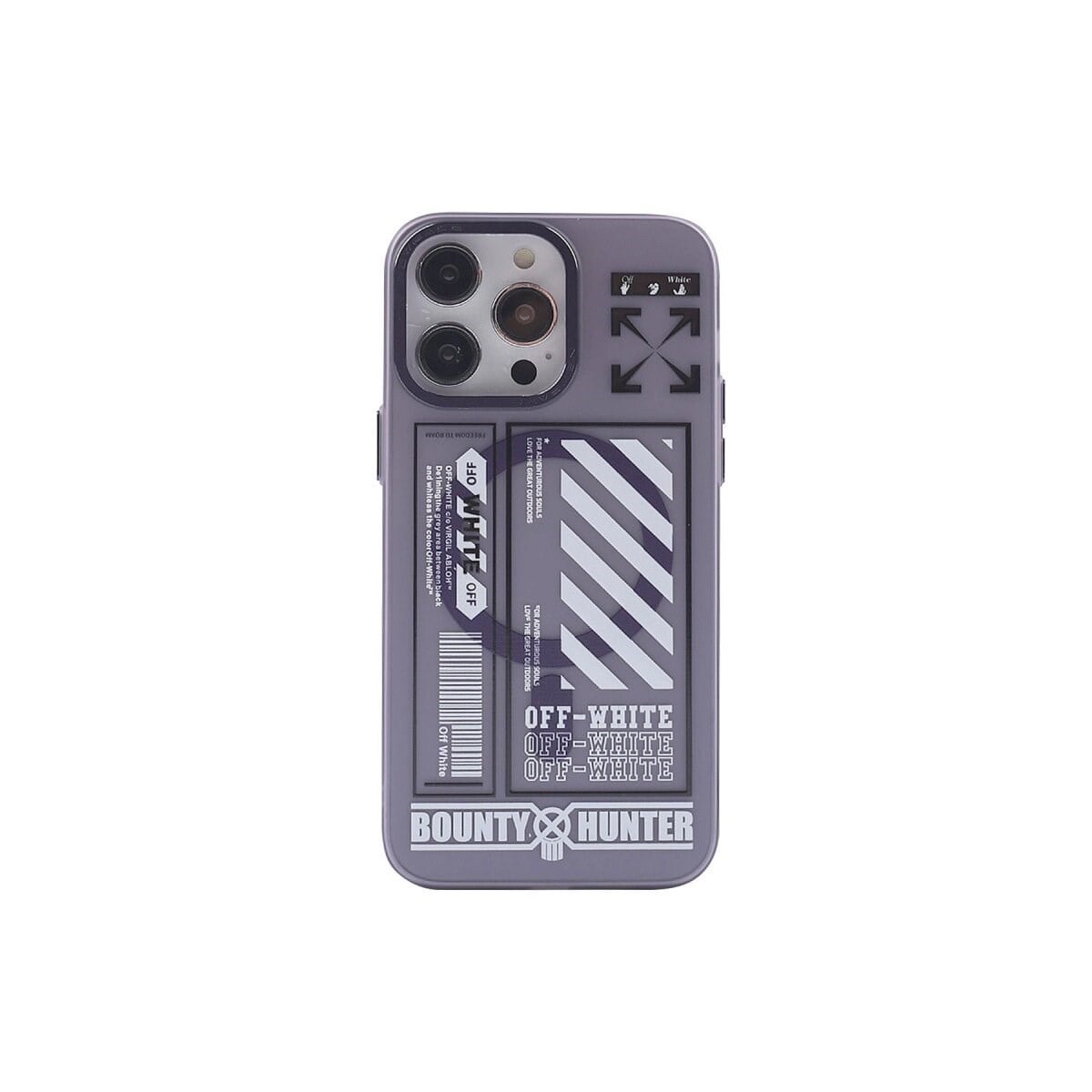 Apple İphone 14 Pro Max Kılıf Apollo Magneticsafe Desenli Kapak - Apollo Mor - 1