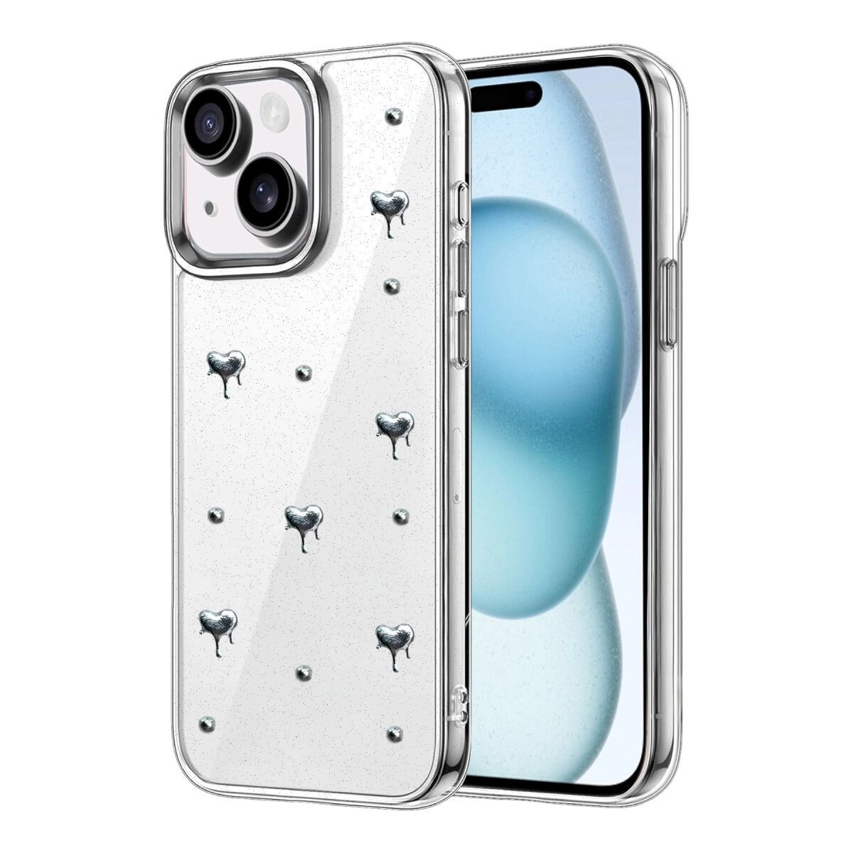 Apple İphone 15 Plus Fiyonk Desenli Kapak - Desen 1