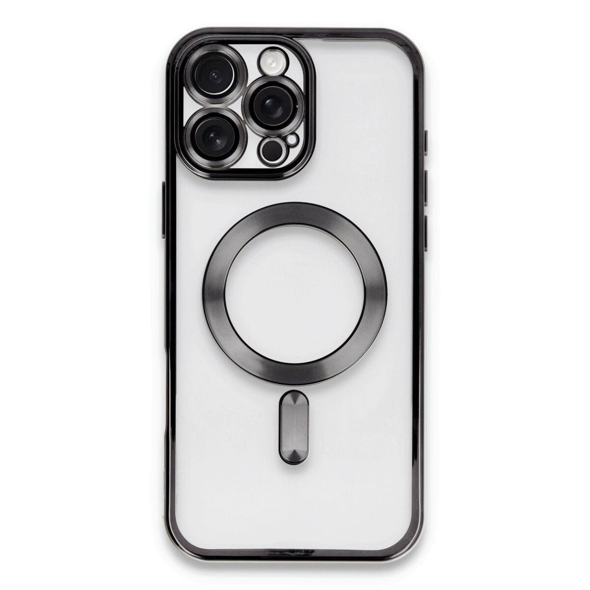 Apple İphone 16 Pro Kılıf Kross Magneticsafe Kapak - Siyah