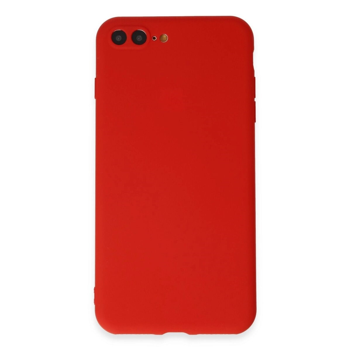Apple İphone 7 Plus Kılıf First Silikon - Kırmızı