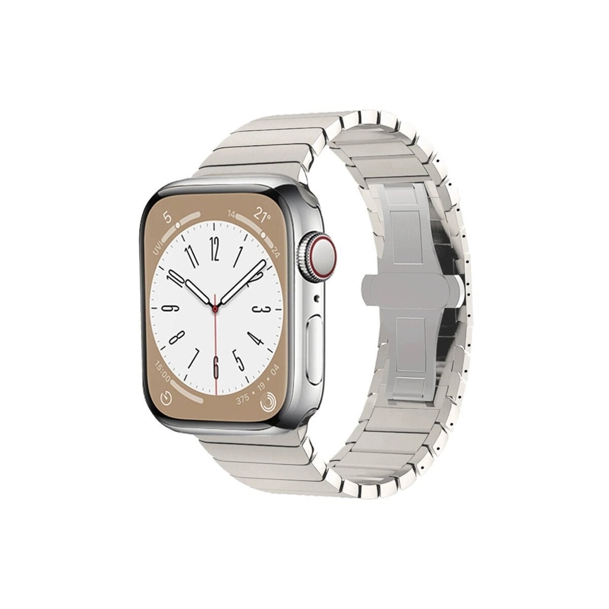 Apple Watch 38mm Kr413 Fine Steel Kordon (saat Değildir) - Yıldız Işığı