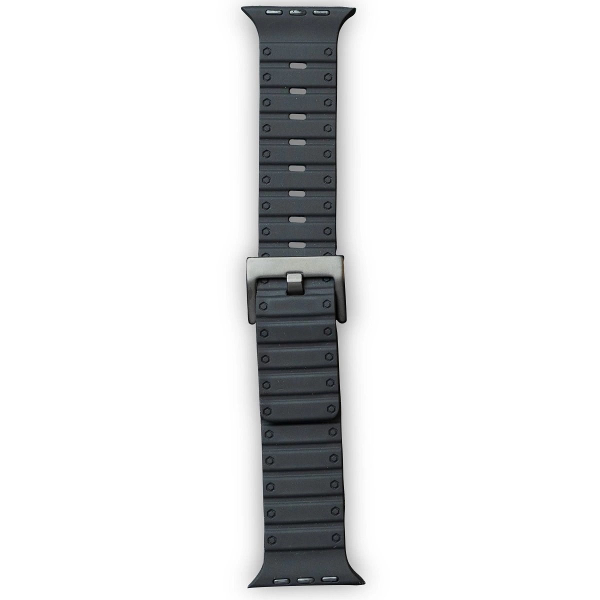 Apple Watch 42mm Magnus Mıknatıslı Silikon Kordon - Siyah