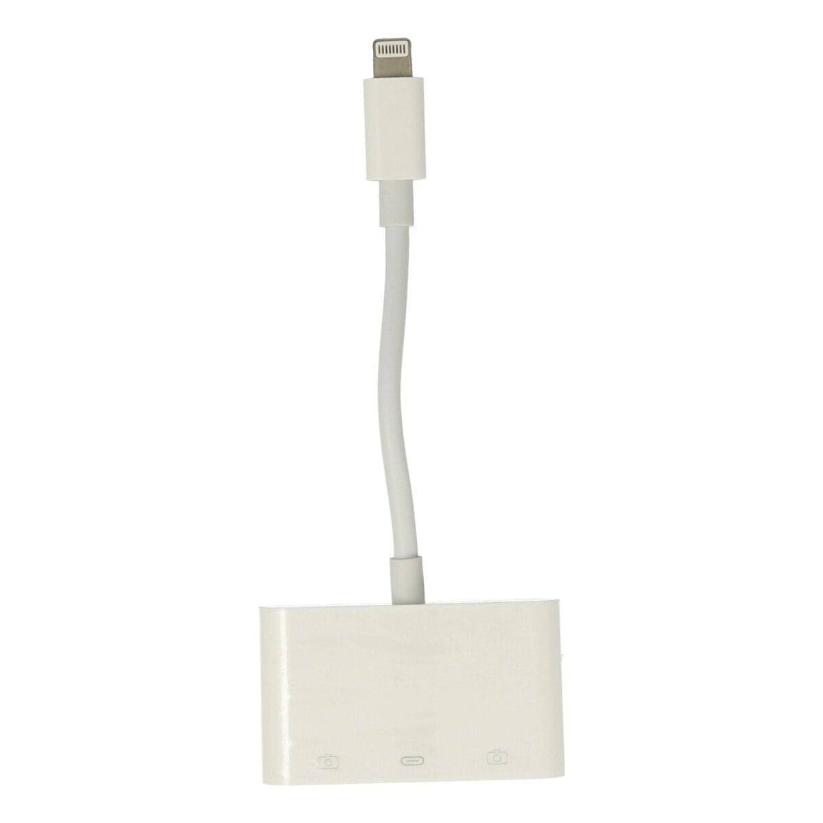 Apr23 Iphone Otg 3in1 - Beyaz