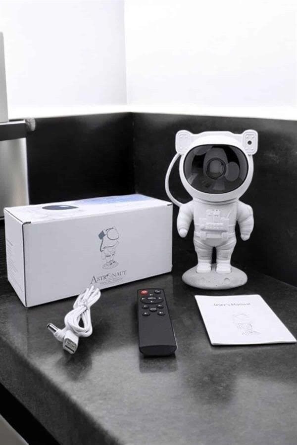 Astronot Görünümlü Projeksiyon Speaker Taşınabilir