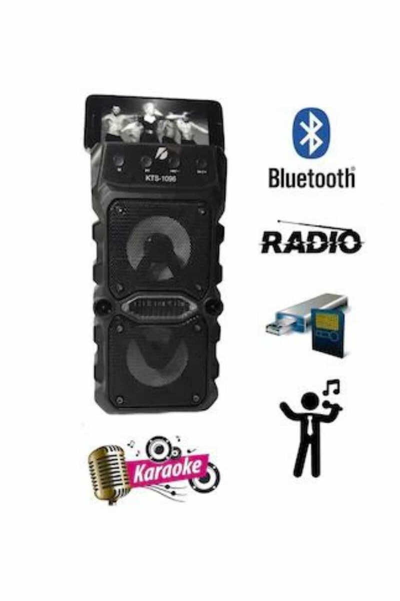 Bluetooth Hoparlör Yüksek Ses Kaliteli Büyük Boy Çift Çıkışlı Ses Bombası