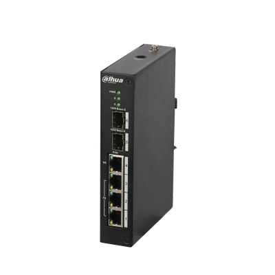 DAHUA 4port 96w FULL PoE PFS3206-4P-96 10/100 2X SFP Endüstriyel Switch