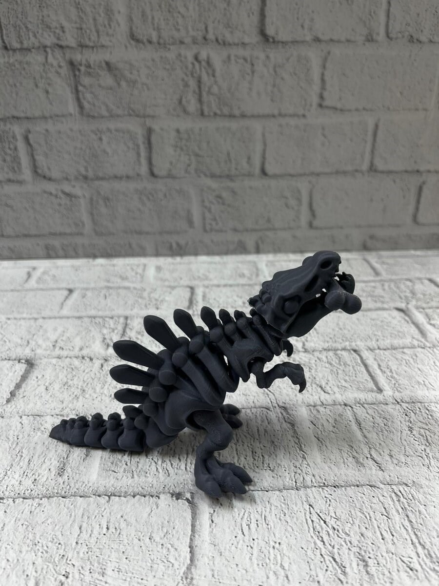 Eklemli Hareketli Dinazor Figürü Siyah – Dekoratif Masa Üstü Oyuncak