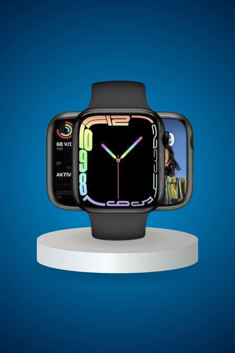 Ekranlı Yeni Nesil Pro Kulaklık ve Akıllı Saat Kampanyası Kulak İçi Mikrofonlu