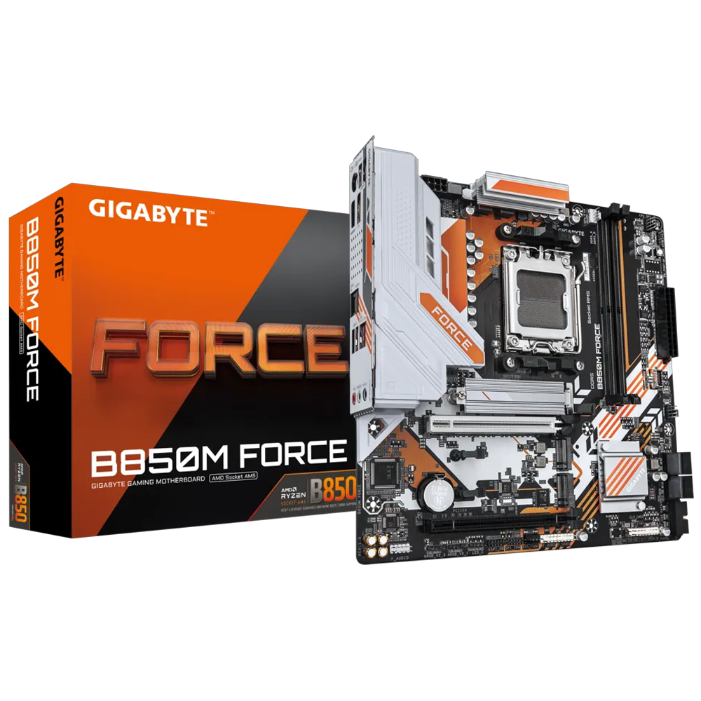 GIGABYTE FORCE B850M DDR5 HDMI DP PCIE 5.0 AM5 mATX
