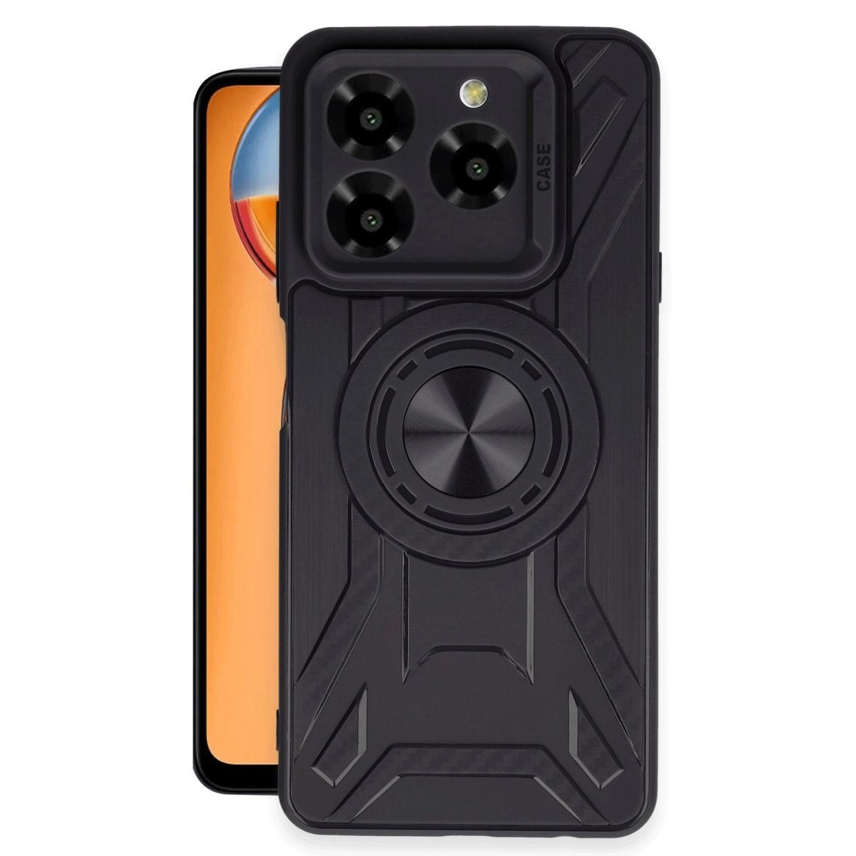 General Mobile Era 50 Kılıf Lincoln Silikon - Siyah
