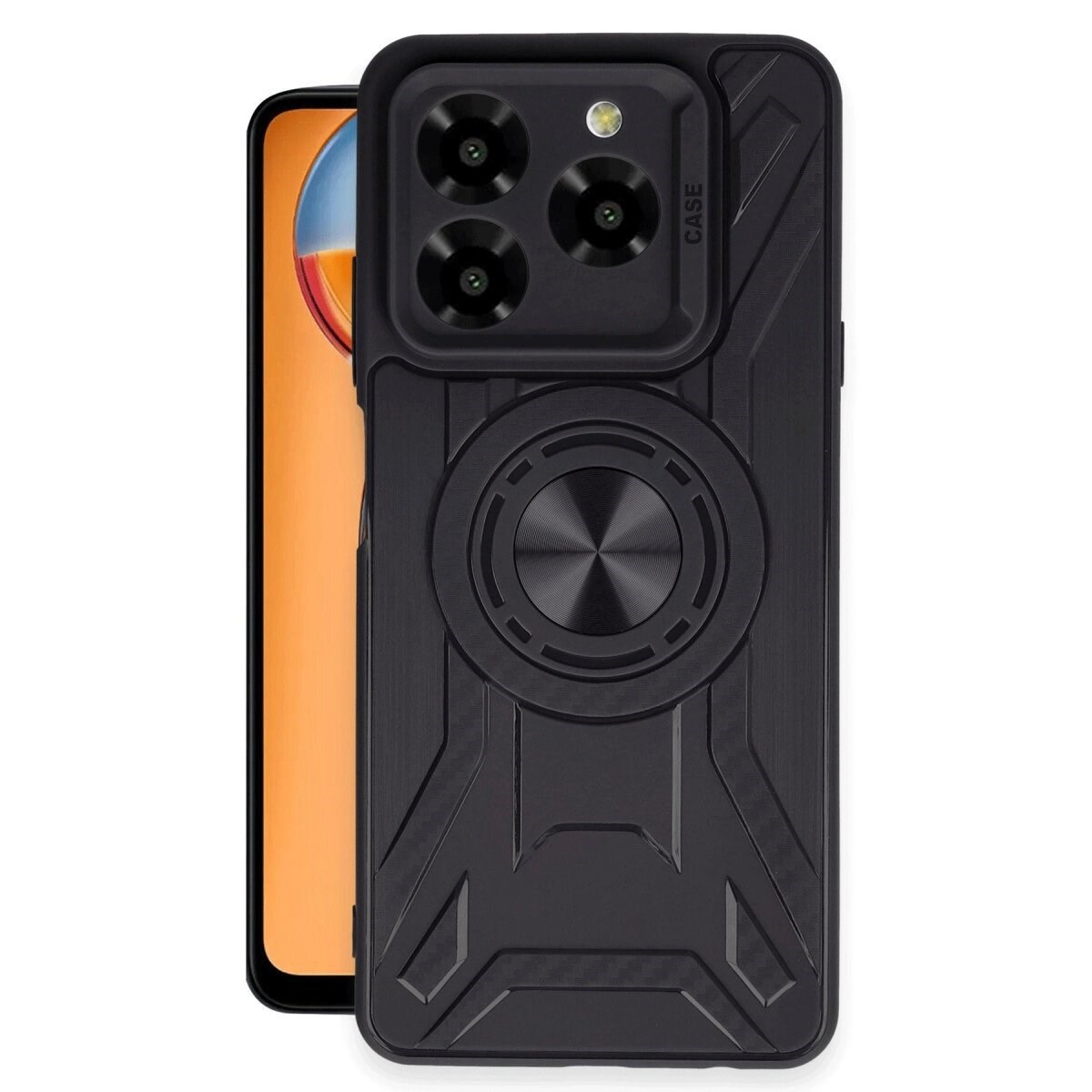 General Mobile Era 50 Kılıf Lincoln Silikon - Siyah