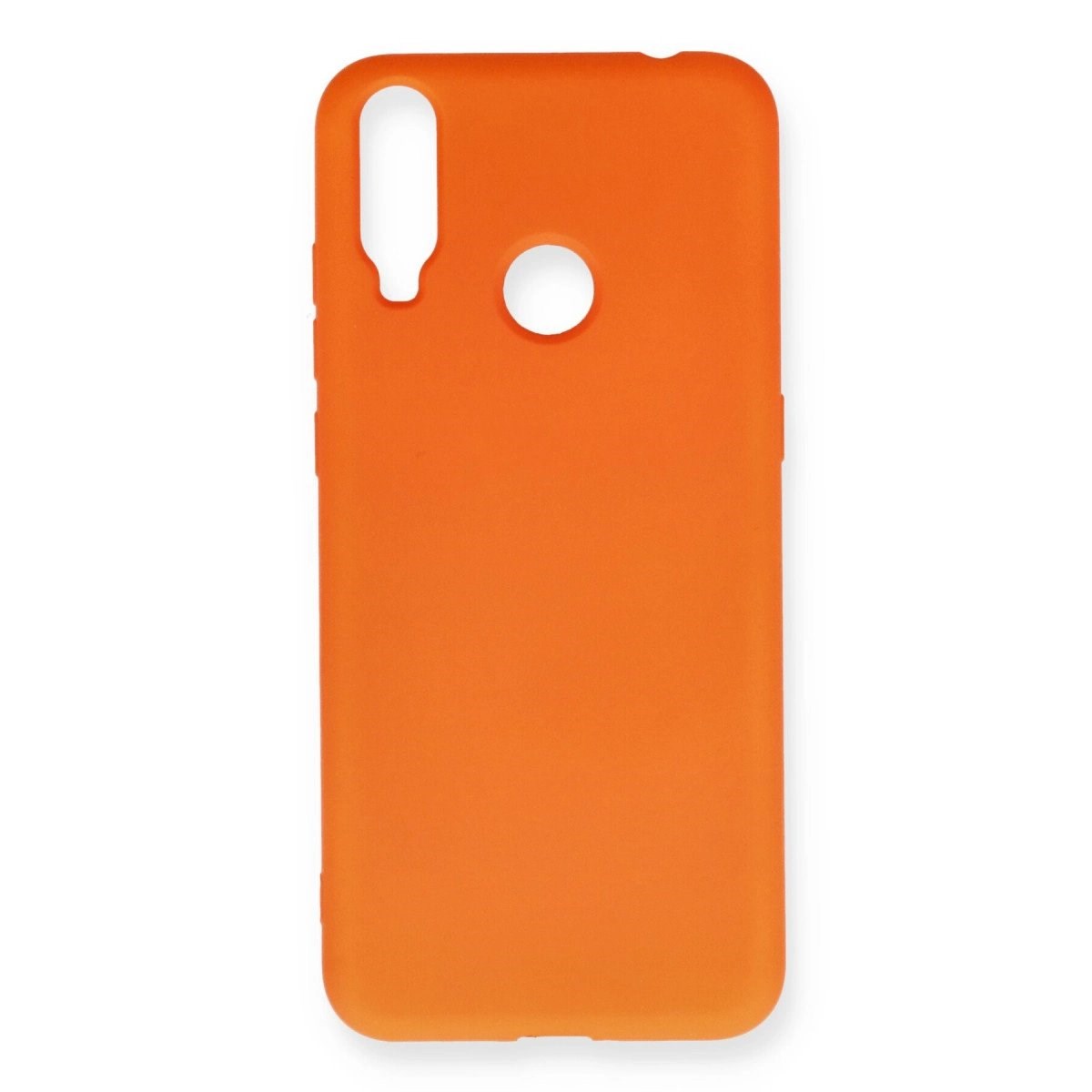General Mobile Gm 10 Kılıf Nano İçi Kadife Silikon - Turuncu
