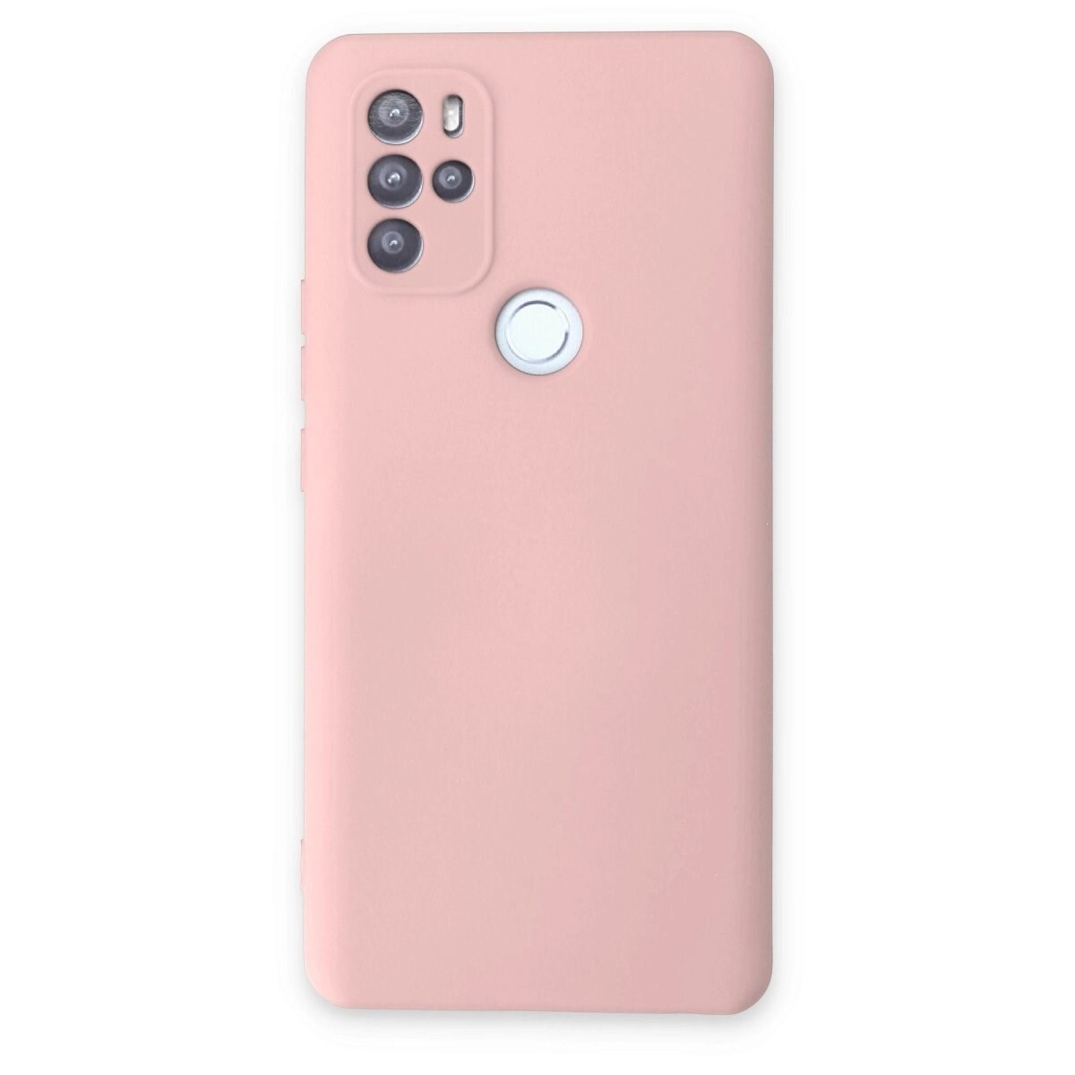 General Mobile Gm 21 Pro Kılıf Nano İçi Kadife Silikon - Pudra