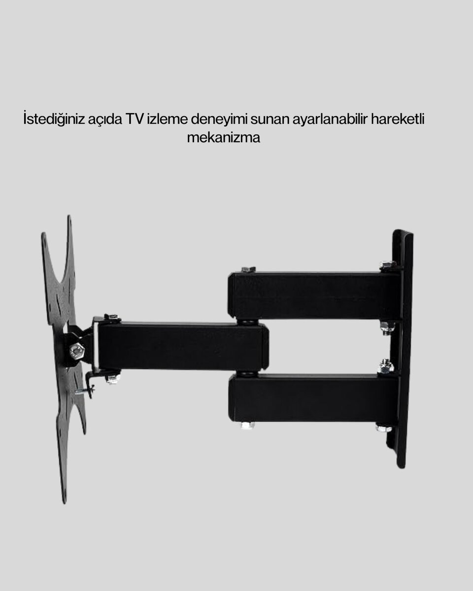 Hareketli TV Duvar Askı Aparatı 22–49 İnç Uyumlu