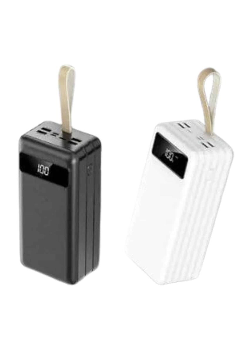 Hızlı Şarj 4 Çıkışlı Powerbank 60.000 Mah Taşınabilir Dijital Göstergeli