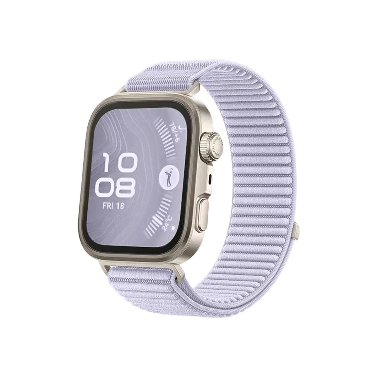 Huawei Fit 4 Braid Kordon - Lila