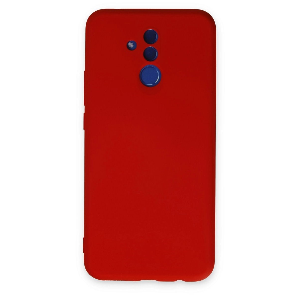 Huawei Mate 20 Lite Kılıf Nano İçi Kadife Silikon - Kırmızı