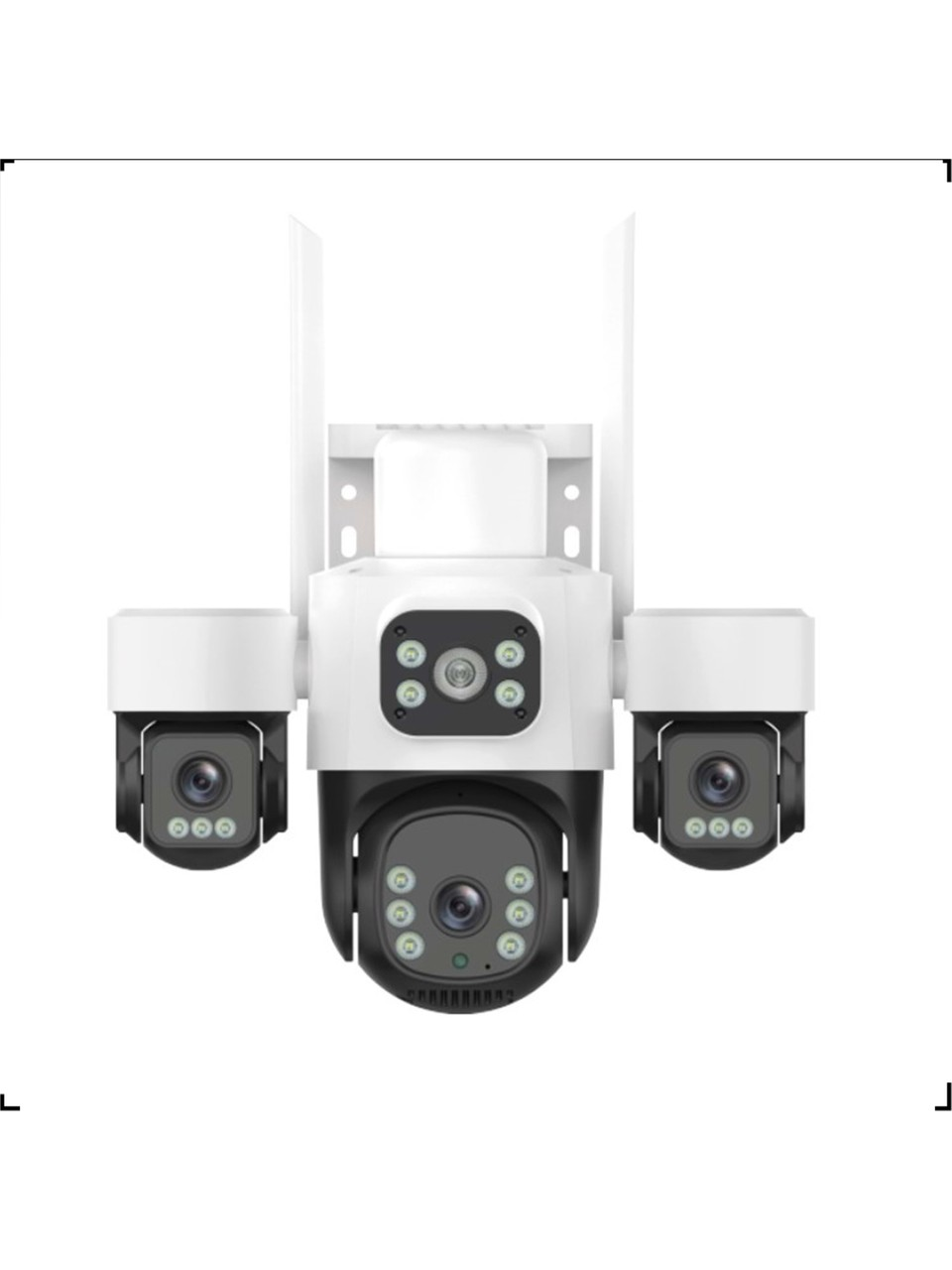 INOX 3+3+3MP X113 3 Lensli PTZ Wıfı Kamera