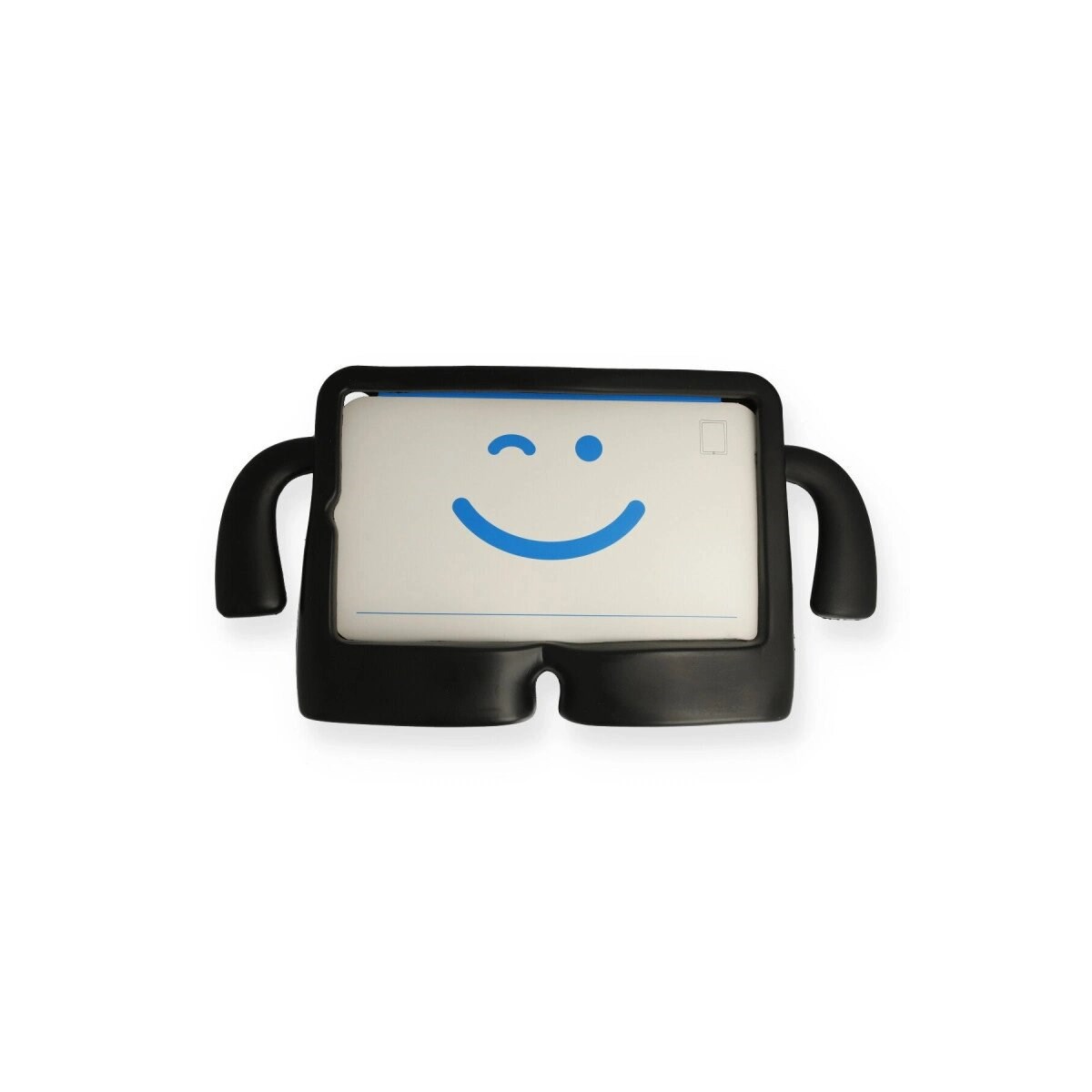 İpad 10.2 (7.nesil) Kılıf Karakter Tablet Silikon - Siyah