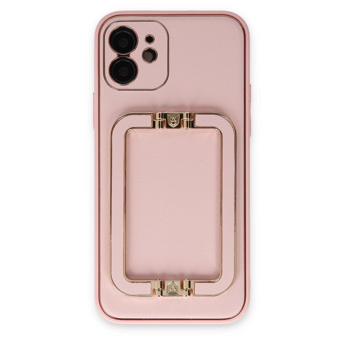 İphone 12 Kılıf Coco Elit Kapak - Pembe