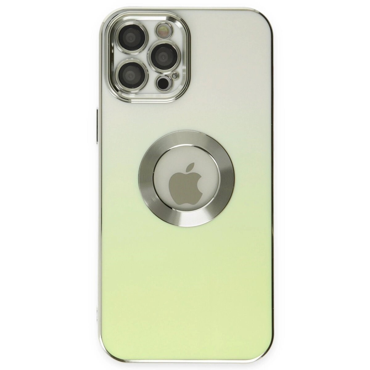 İphone 12 Pro Max Kılıf Best Silikon - Yeşil