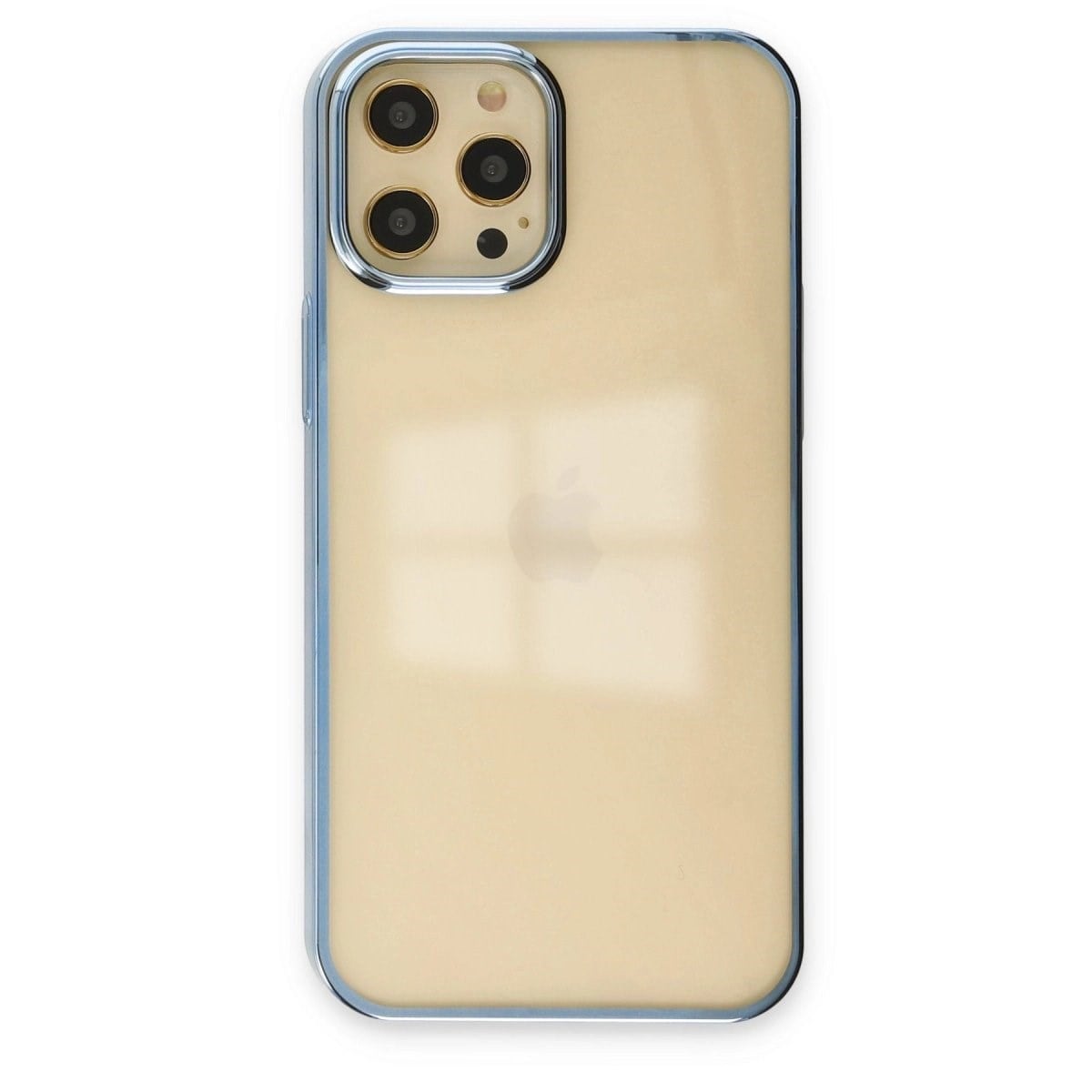 İphone 12 Pro Max Kılıf Element Silikon - Mavi