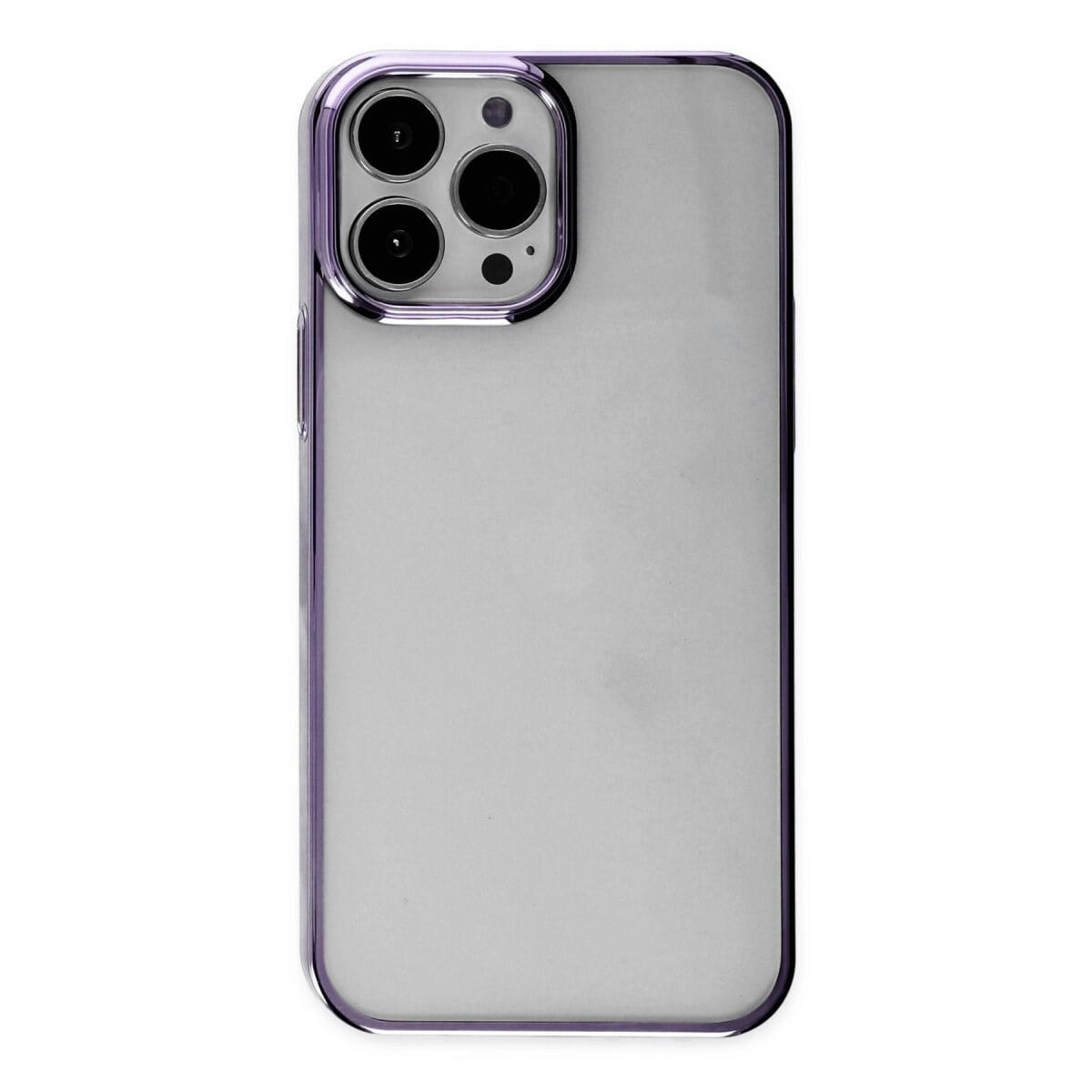 İphone 13 Pro Max Kılıf Element Silikon - Mor