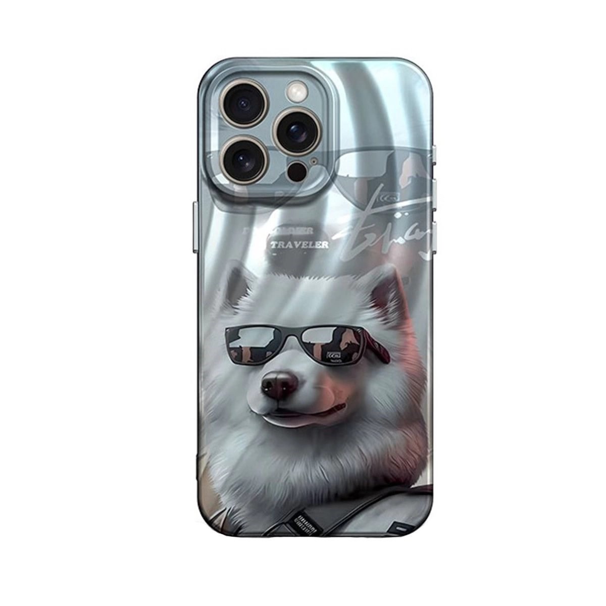 İphone 14 Pro Kılıf Crew Desenli Kapak - Köpek