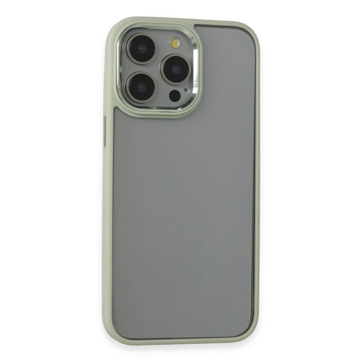 İphone 14 Pro Max Kılıf Power Silikon - Yeşil