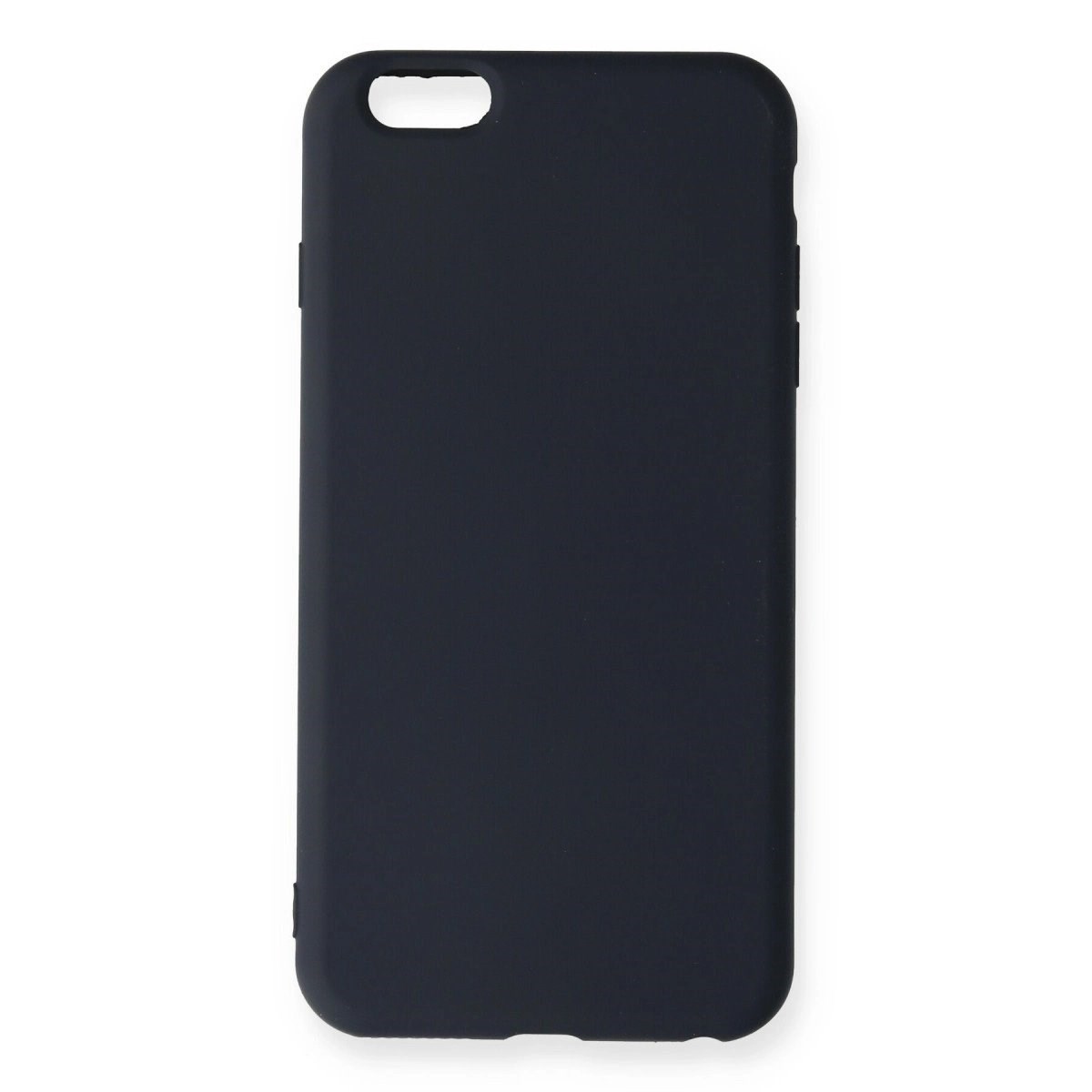 İphone 6 Plus Kılıf Nano İçi Kadife Silikon - Lacivert