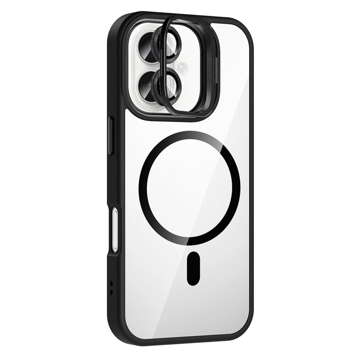 Joko Apple İphone 16 Remim Lensli Magsafe Standlı Kapak - Siyah