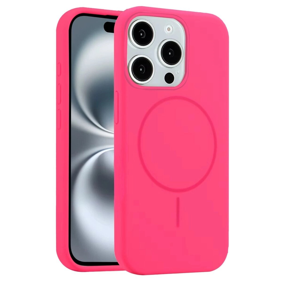 Joko İphone 14 Pro Max Kılıf Jully Magsafe Kapak - Pembe