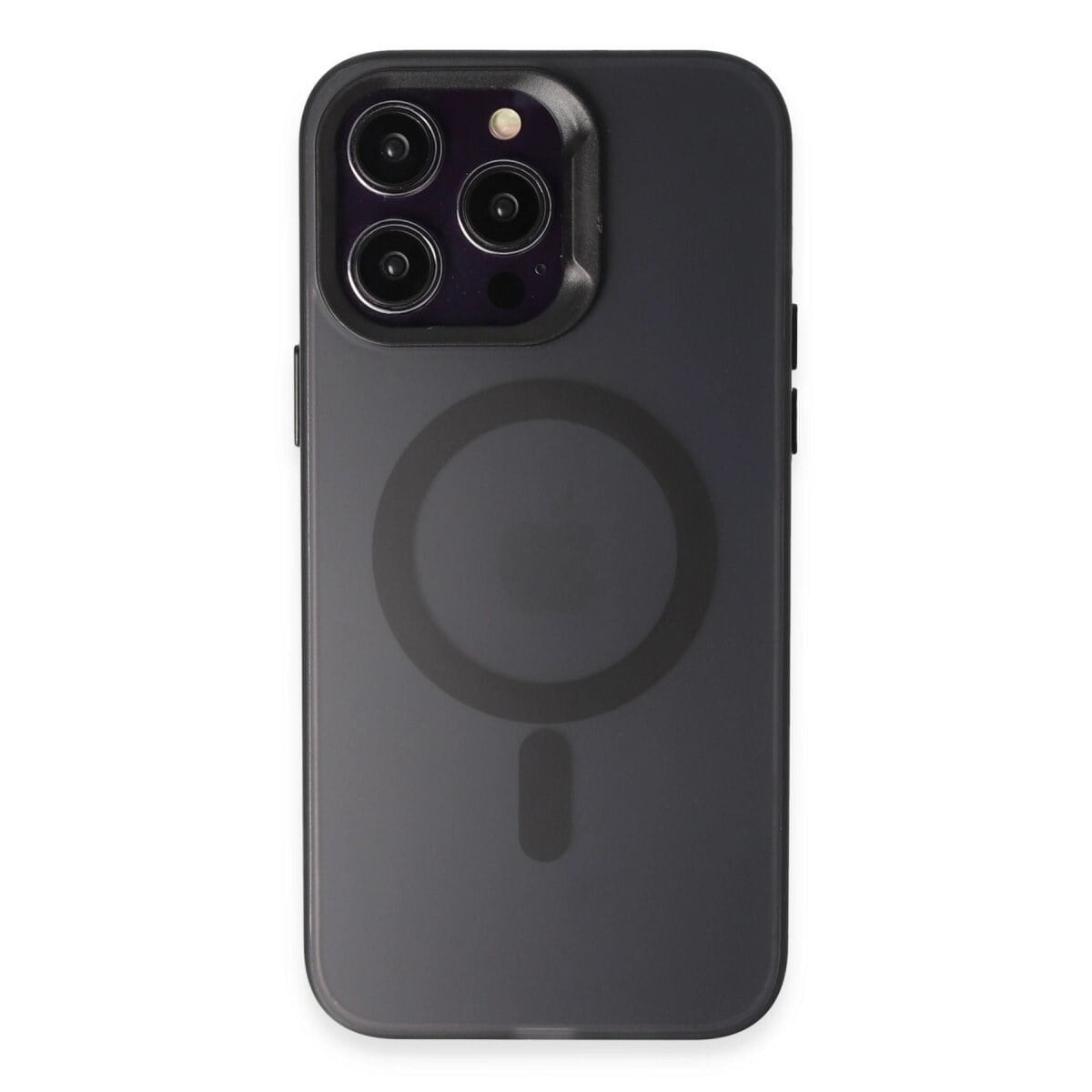 Joko İphone 15 Pro Max Kılıf Mateks Magsafe Kapak - Siyah