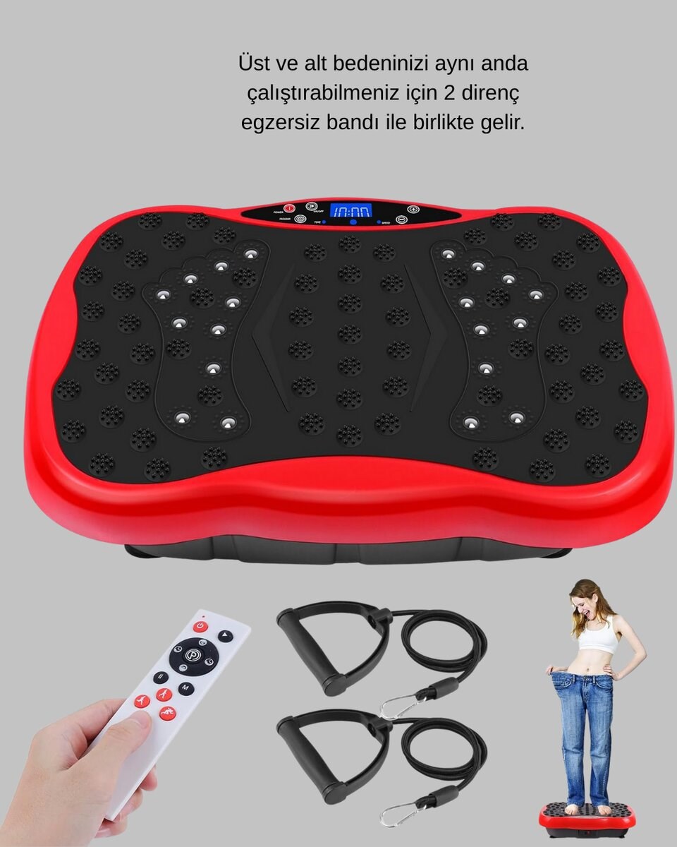 Kas Çalışmasını Destekleyen Titreşimli Egzersiz Makinesi