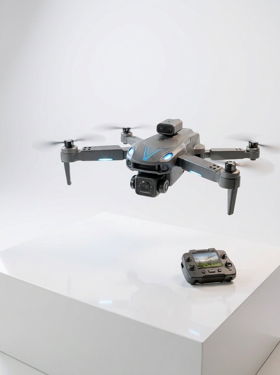Katlanabilir Profesyonel Görünümlü Kamera Drone