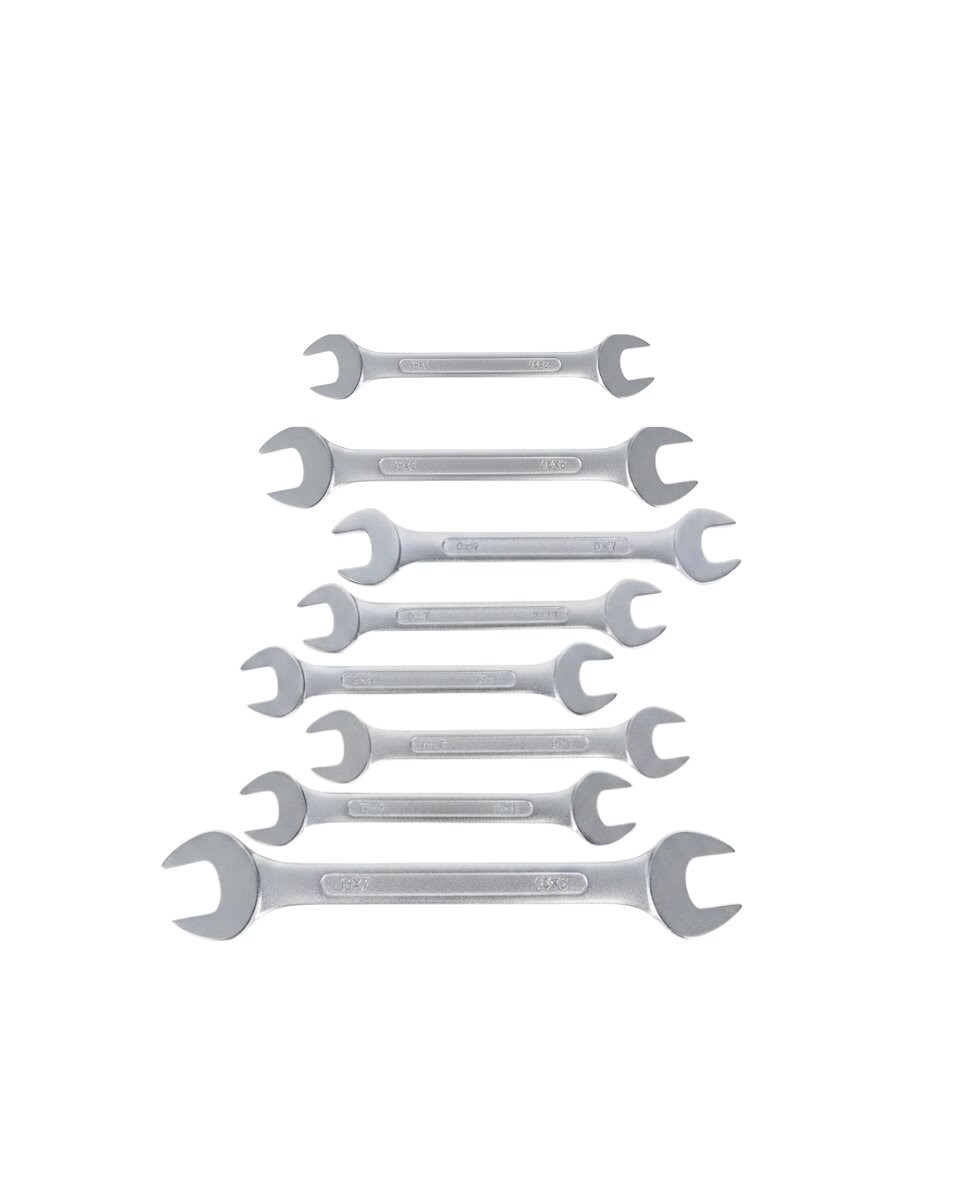 Kombine Açık Ağız Anahtar Seti 8 Parça Çok Amaçlı Kullanım