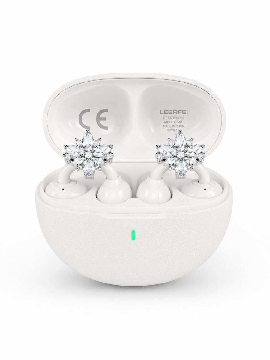 Küpeli Kablosuz Bluetooth Kulaklık Uzun Süreli Şarj Özellikli
