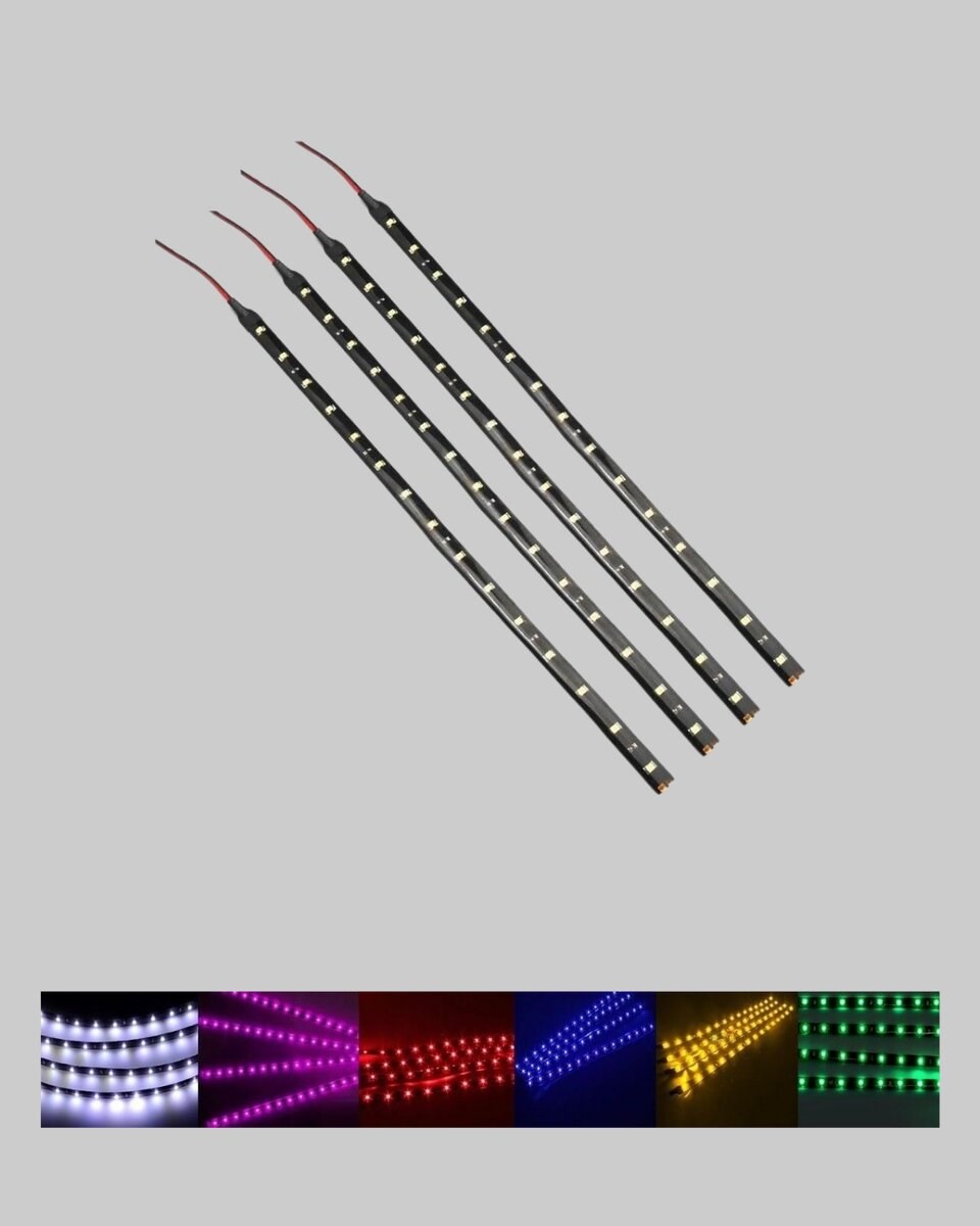 LED Yağmur Işığı Seti 10 Adet Meteor Çubuk Aydınlatma