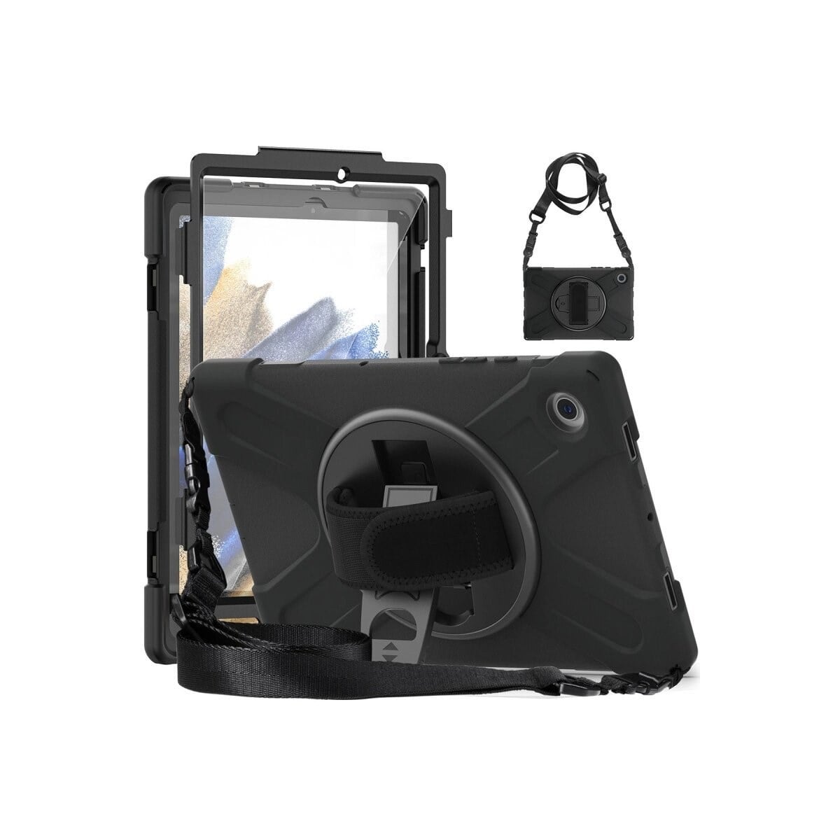 Lenovo Tab M10 Tb328fu Kılıf Amazing Tablet Kapak - Siyah