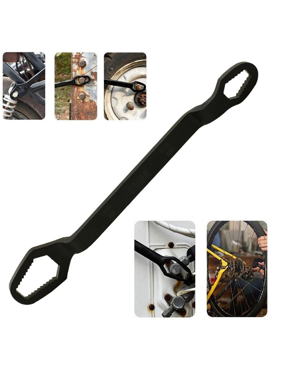 Mekanik ve Otomotiv İçin Evrensel Anahtar 6 22 mm Yüksek Tork Kaymaz Tasarım