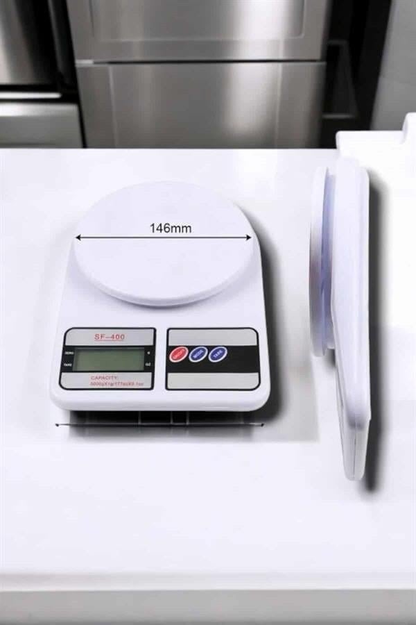 Net LCD Ekran ve Otomatik Kapanma Özelliği ile Uzun Ömürlü Dijital Mutfak Tartısı