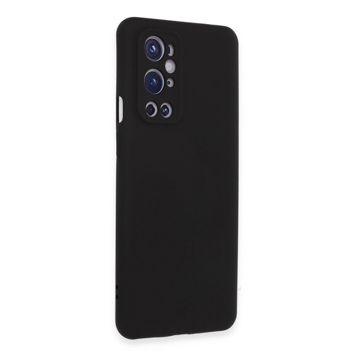 One Plus 9 Pro Kılıf Nano İçi Kadife Silikon - Siyah