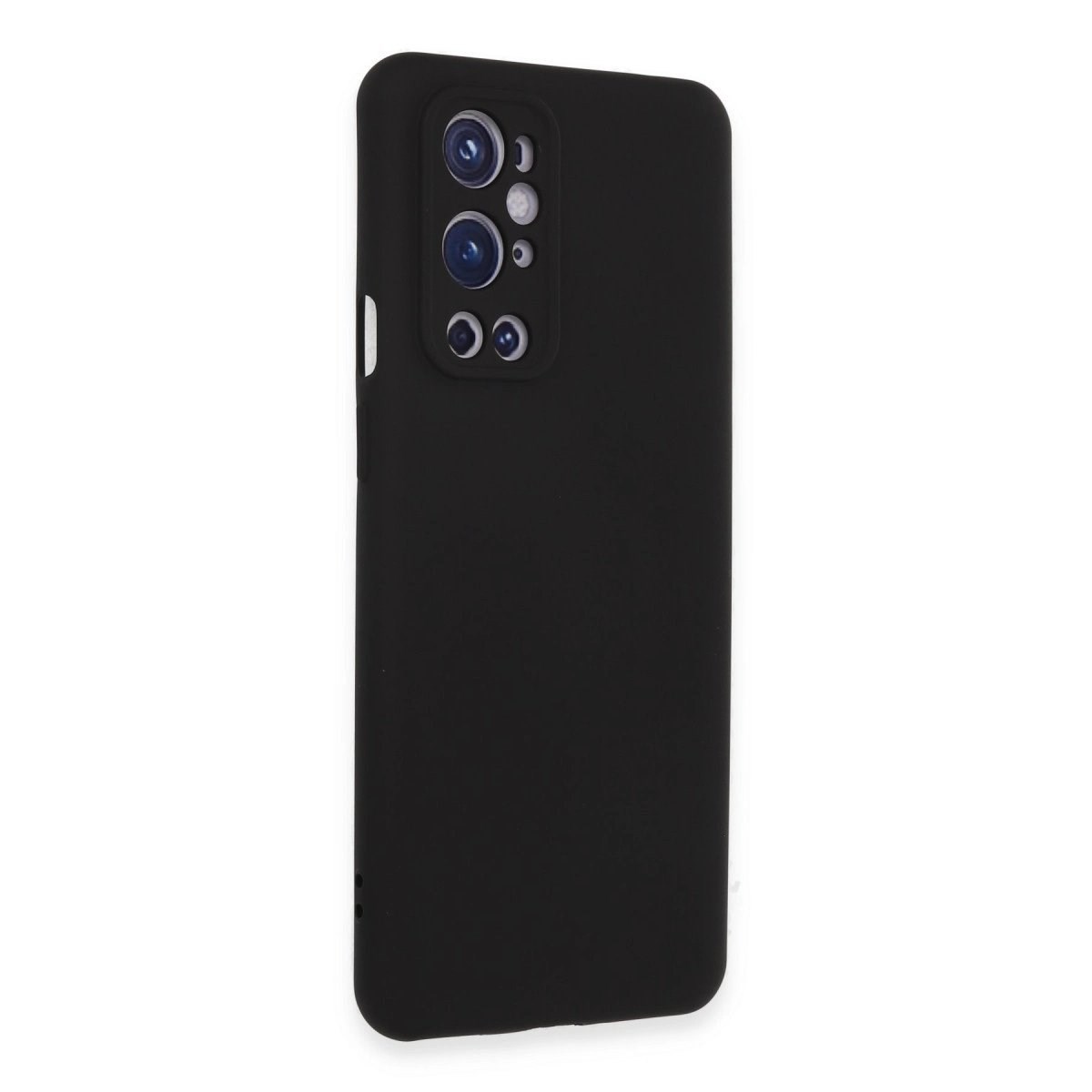 One Plus 9 Pro Kılıf Nano İçi Kadife Silikon - Siyah