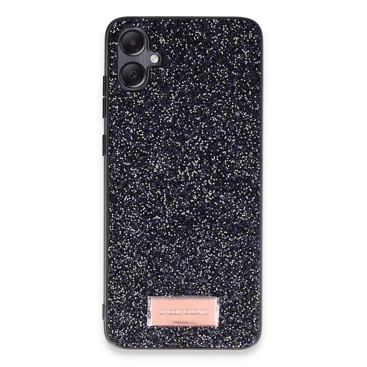 Onegif Samsung Galaxy A05 Bright Simli Kapak - Siyah