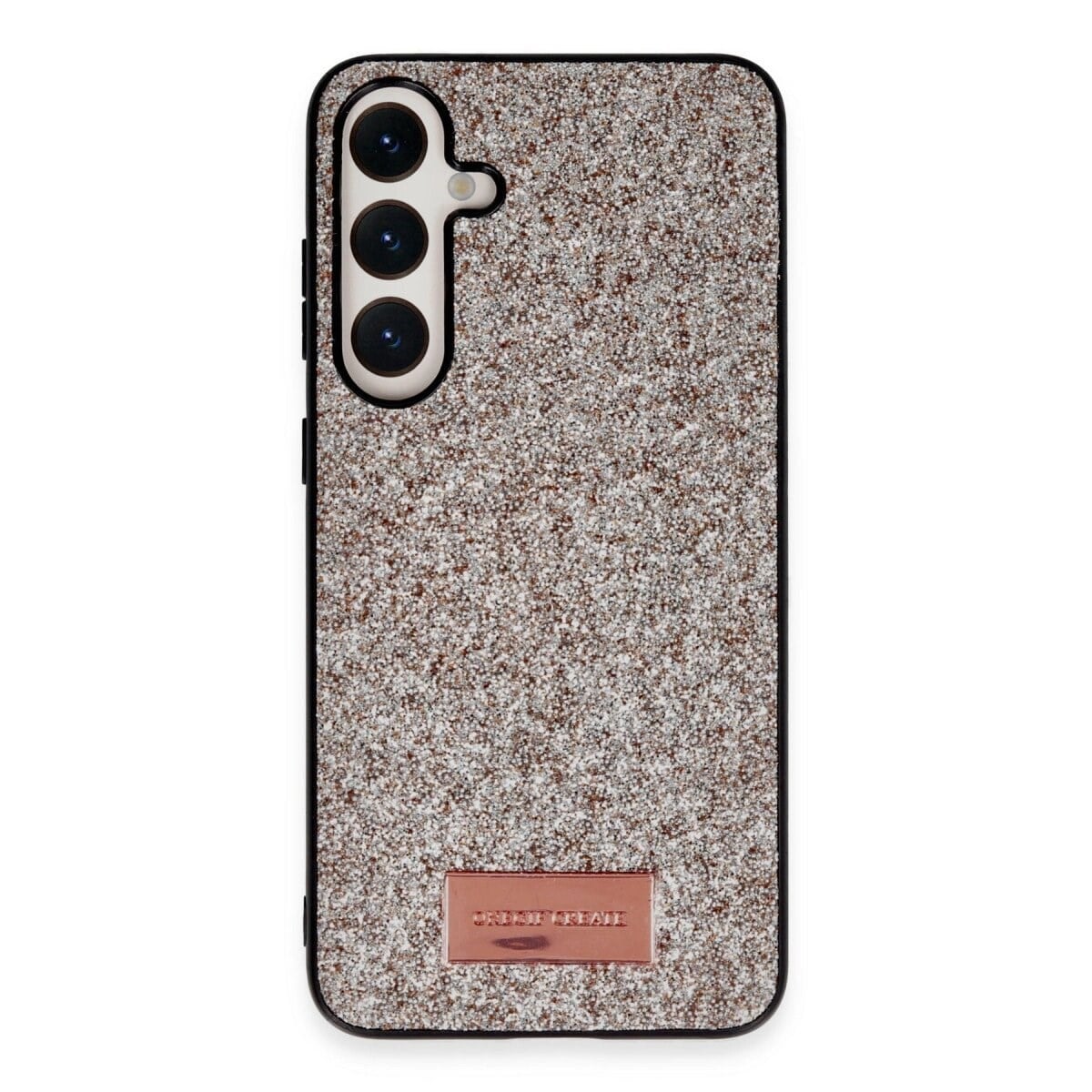 Onegif Samsung Galaxy A05s Bright Simli Kapak - Gold