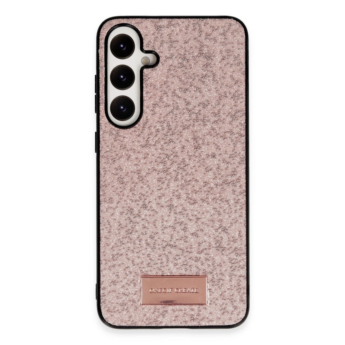 Onegif Samsung Galaxy A25 5g Bright Simli Kapak - Pembe