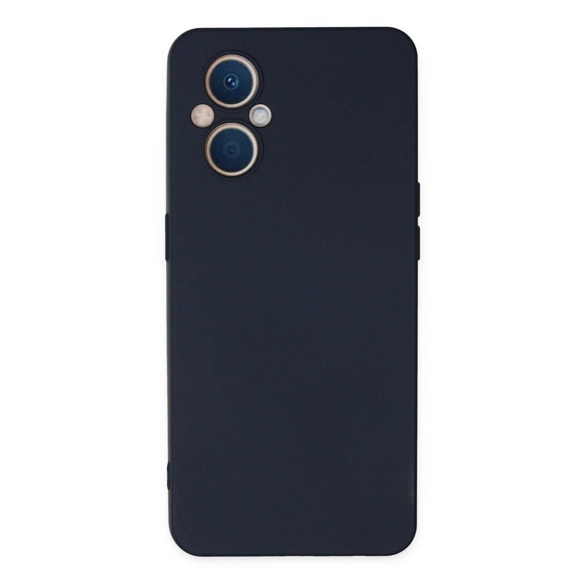 Oppo Reno 7 Lite Kılıf Nano İçi Kadife Silikon - Lacivert