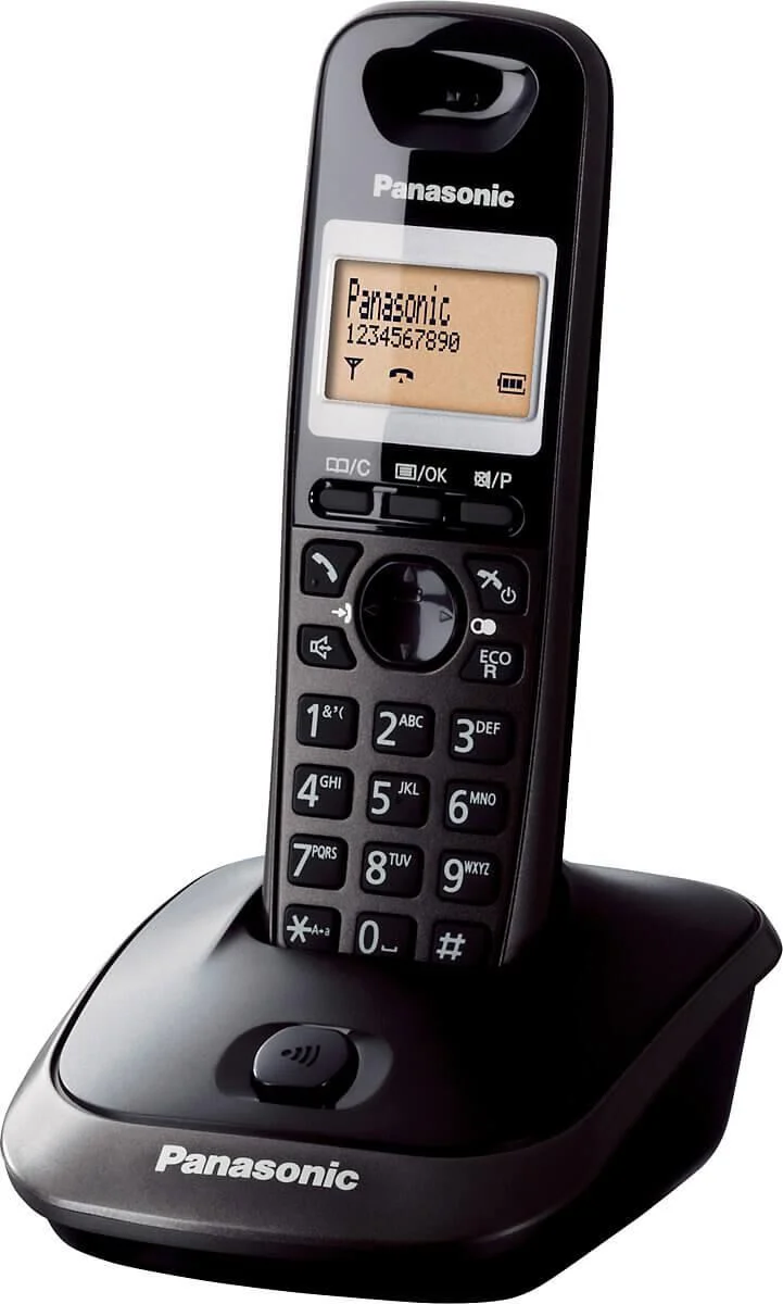 PANASONIC KX-TG2511 Kablosuz LCD Ekranlı Telefon Siyah